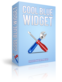 blue widget