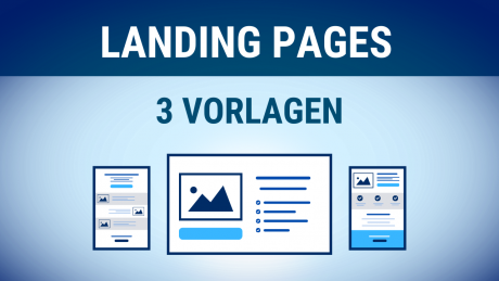 Drei Landing-Page Vorlagen